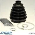Пильник ШРУСа зовнішній SPIDAN 0025670
