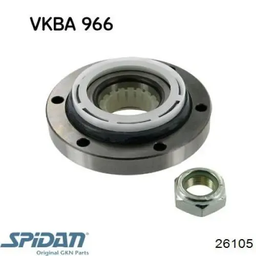 Пильник ШРУСа зовнішній 26105 GKN-Spidan