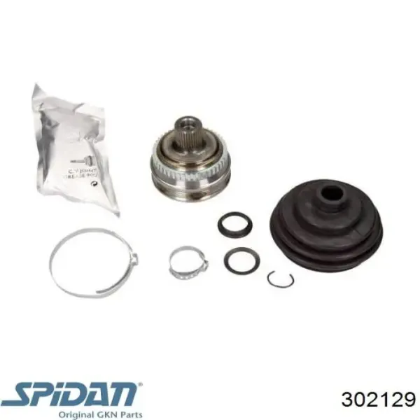 ШРУС зовнішній передній 302129 GKN-Spidan