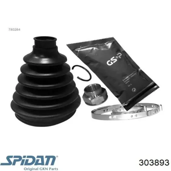 Пильник ШРУСа зовнішній 303893 GKN-Spidan