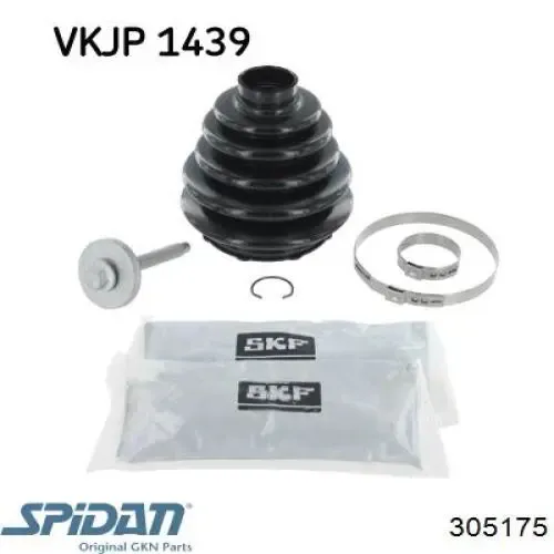 Пильник ШРУСа зовнішній 305175 GKN-Spidan