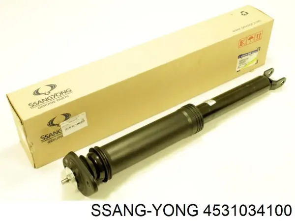Амортизатор задній 4531034100 Ssang Yong