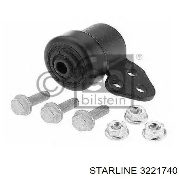 Сайлентблок переднього важеля 3221740 Starline