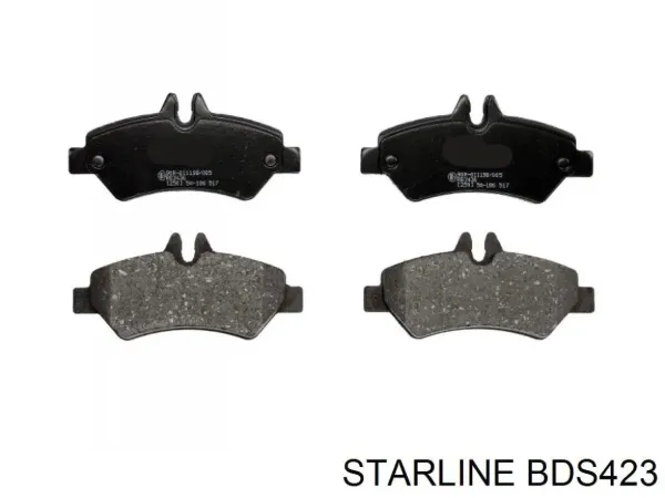 Задні гальмівні колодки BDS423 Starline