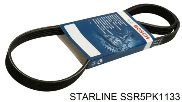Ремінь генератора SSR5PK1133 Starline