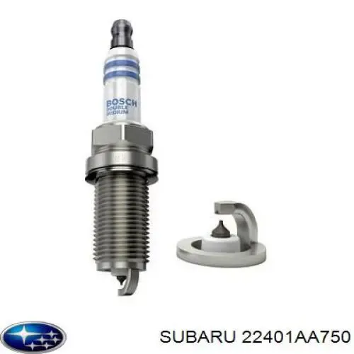 Свічки запалювання 22401AA750 Subaru