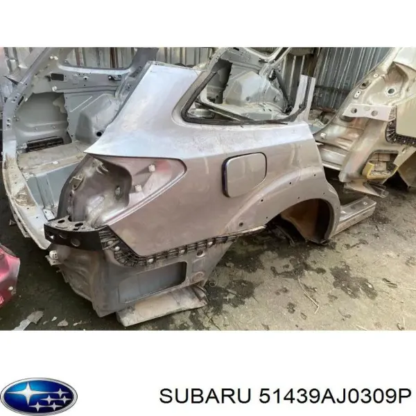 Крило заднє ліве 51439AJ0309P Subaru