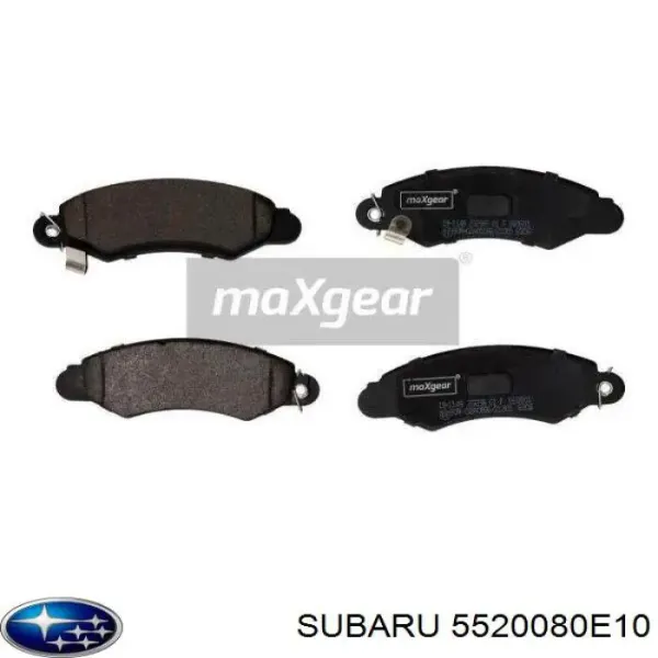 Передні тормозні колодки 5520080E10 Subaru