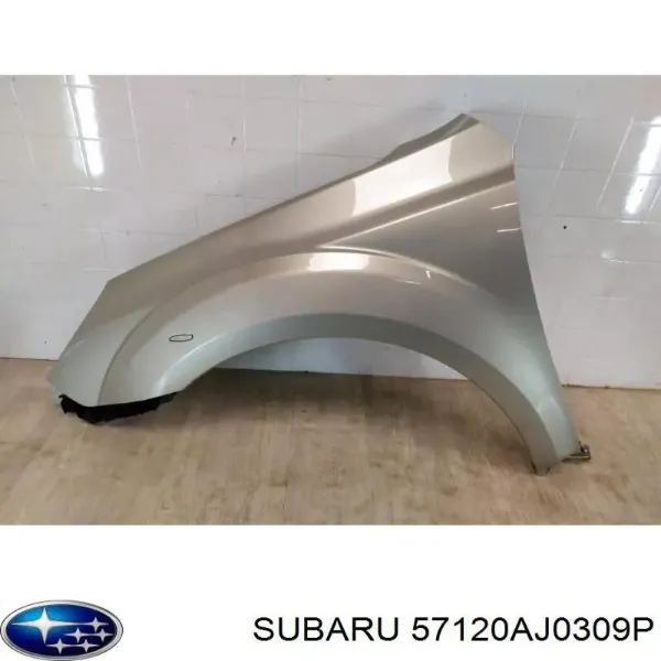 Крило переднє ліве 57120AJ0309P Subaru