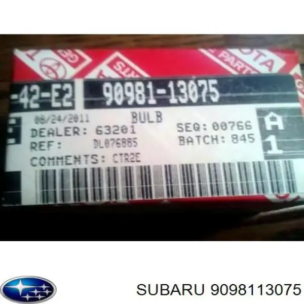 Лампочка 9098113075 Subaru