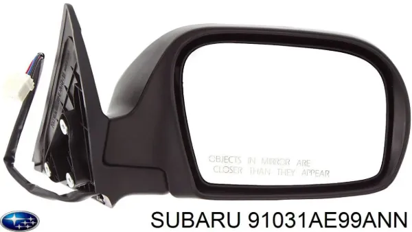 Ліве бокове дзеркало Subaru Legacy III