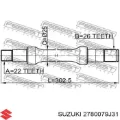 Піввісь права Suzuki SX4 GY