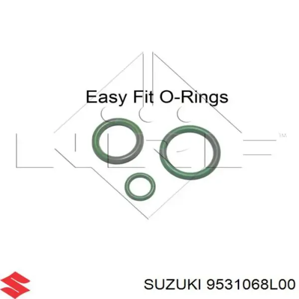 Радіатор кондиціонера 9531068L00 Suzuki