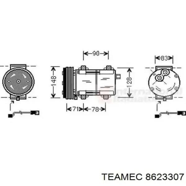 Насос кондиціонера NRF 32085