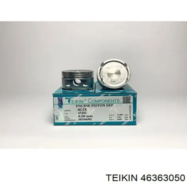 Поршень (комплект на мотор), 2-й ремонт (+0,50) PK0940063NJTAB50 Ever Power
