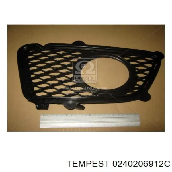 Решітка переднього бампера, права 0240206912C Tempest