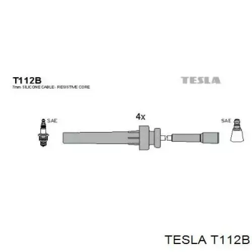 Високовольтні дроти T112B Tesla