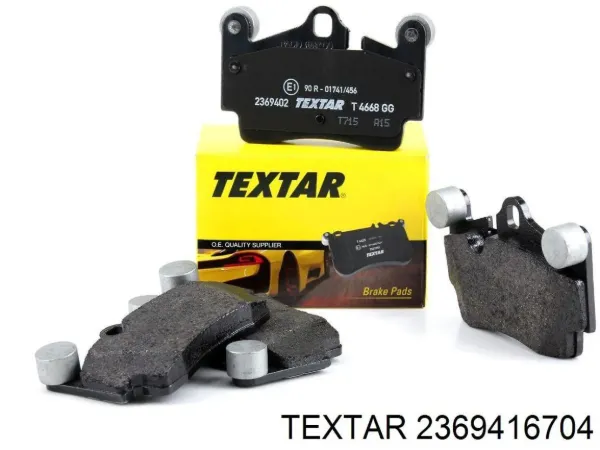 Задні гальмівні колодки 2369416704 Textar
