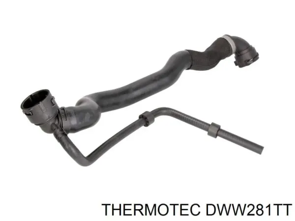 Шланг/патрубок радіатора охолодження, верхній DWW281TT Thermotec