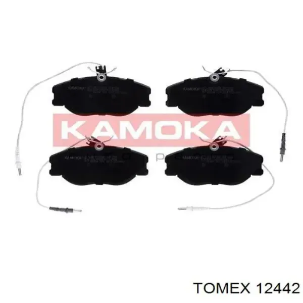 Передні тормозні колодки 12442 Tomex
