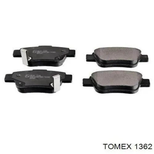 Задні гальмівні колодки 1362 Tomex