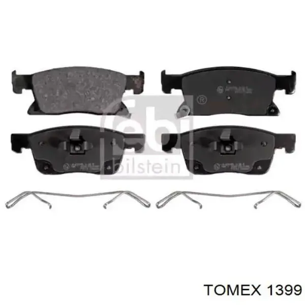 Передні тормозні колодки D645E Intelli