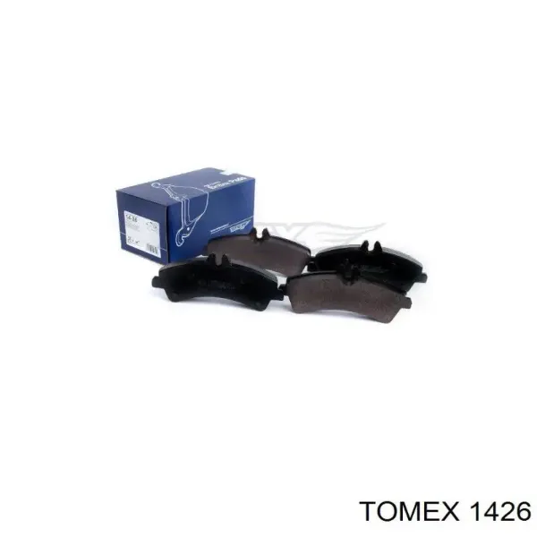 Задні гальмівні колодки 1426 Tomex