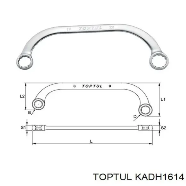  KADH1614 Toptul