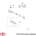 Ремкомплект робочого циліндру зчеплення Toyota Carina T19