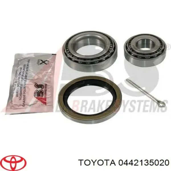 Підшипник ступиці 0442135020 Toyota