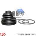 Пильник ШРУСа зовнішній TOYOTA 443817021