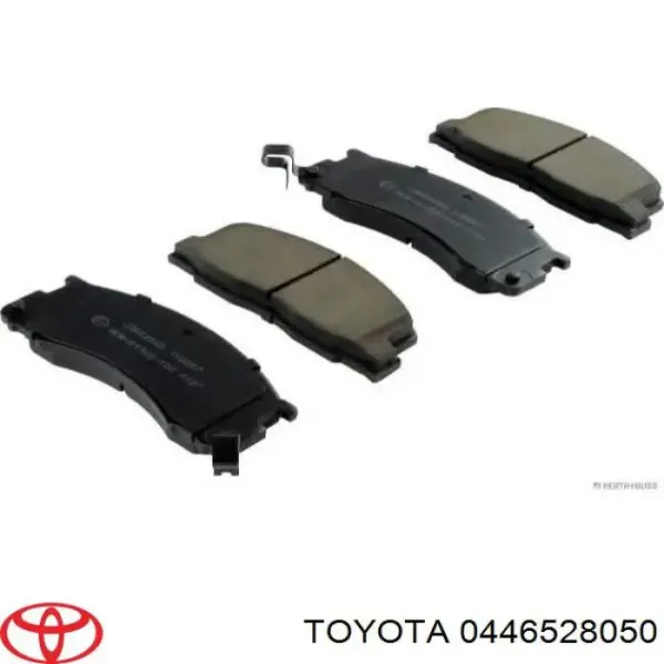 Передні тормозні колодки 0446528190 Toyota