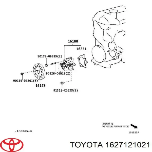  1627121021 Toyota