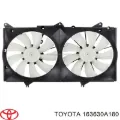 Двигун вентилятора кондиціонера TOYOTA 163630A180