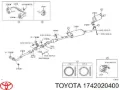 Глушник, центральна частина Lexus RX U3