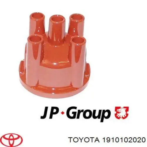 1910102020 Toyota Кришка розподільника запалювання / трамблера