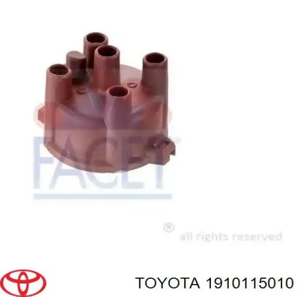 Кришка розподільника запалювання/трамблера Toyota 1910115010 ціна, від