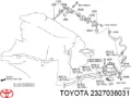 Регулятор тиску палива TOYOTA 2327036031