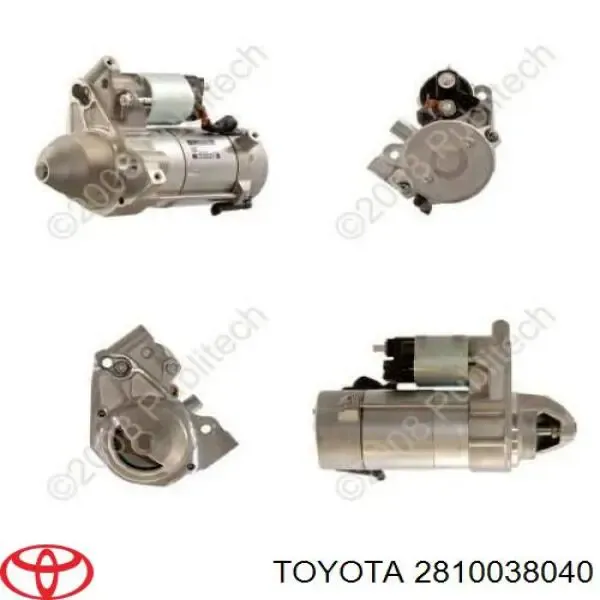 Стартер 2810038040 Toyota