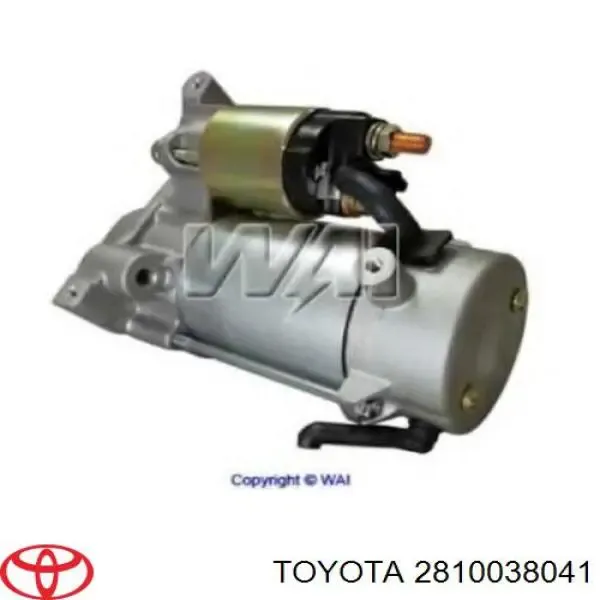 Стартер 2810038041 Toyota
