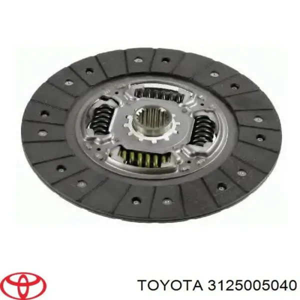 Диск зчеплення 3125005040 Toyota