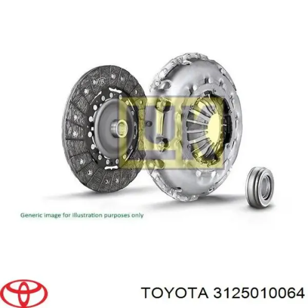 Диск зчеплення TY35 VALEO