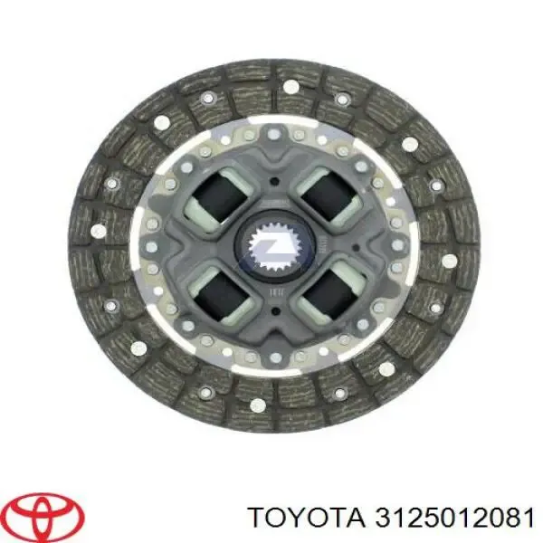 Диск зчеплення 3125012081 Toyota