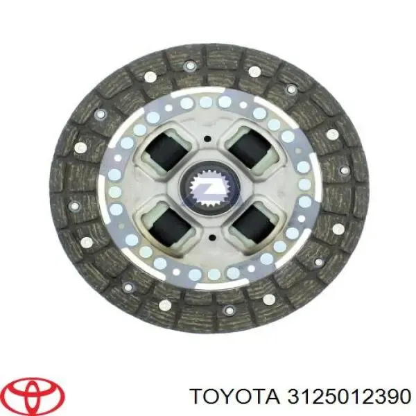 Диск зчеплення 3125012390 Toyota
