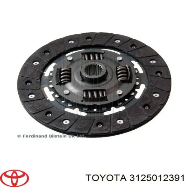 Диск зчеплення 3125012391 Toyota
