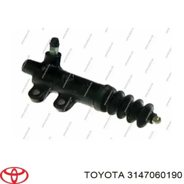Робочий циліндр зчеплення 3147060190 Toyota