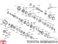 Муфта синхронізатора, зовнішня обойма 5-ї передачі Toyota Camry V40