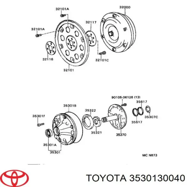  3530130040 Toyota