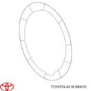 Прокладка редуктора заднього моста TOYOTA 4218160070