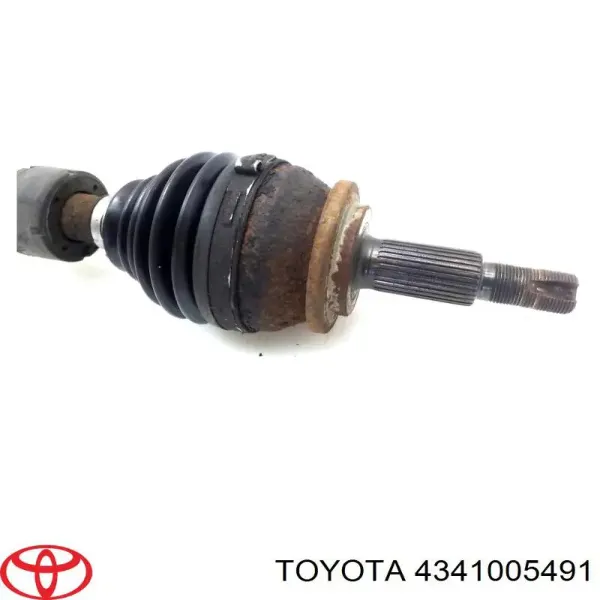 Піввісь права 4341005490 Toyota